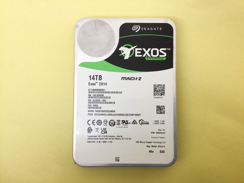Seagate exos 2x14 14tb 2k - exos, 7.2k