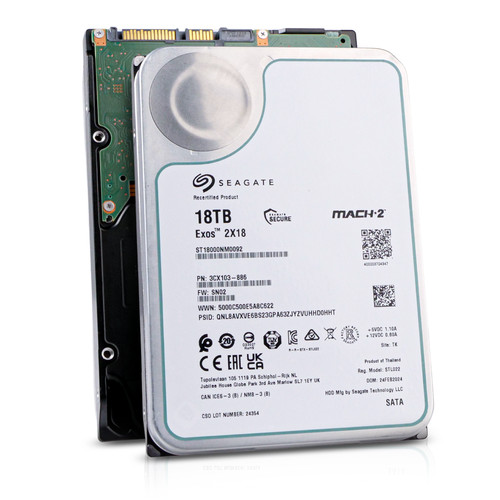 Seagate exos 2x18 - 2x18, x
